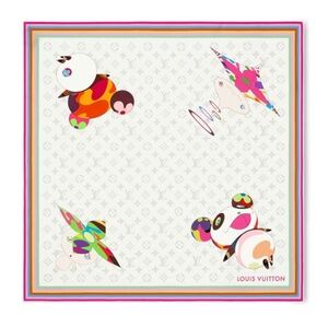 Louis Vuitton x Takashi Murakami NIB NWOT Monogram Superflat Characters Square